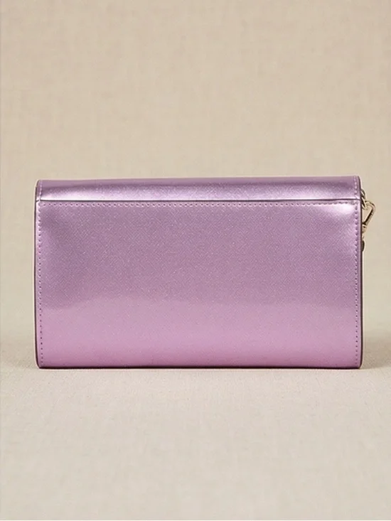 $199 Kate Spade ♠️ Kenzie Medium Wristlet Patent Wallet Quartz Pink NWT in a box - Picture 3 of 12